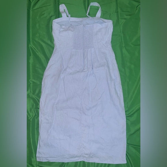 Abercrombie & Fitch The Linen Collection Light BlueSleeveless Dress size XLTall - Picture 2 of 6